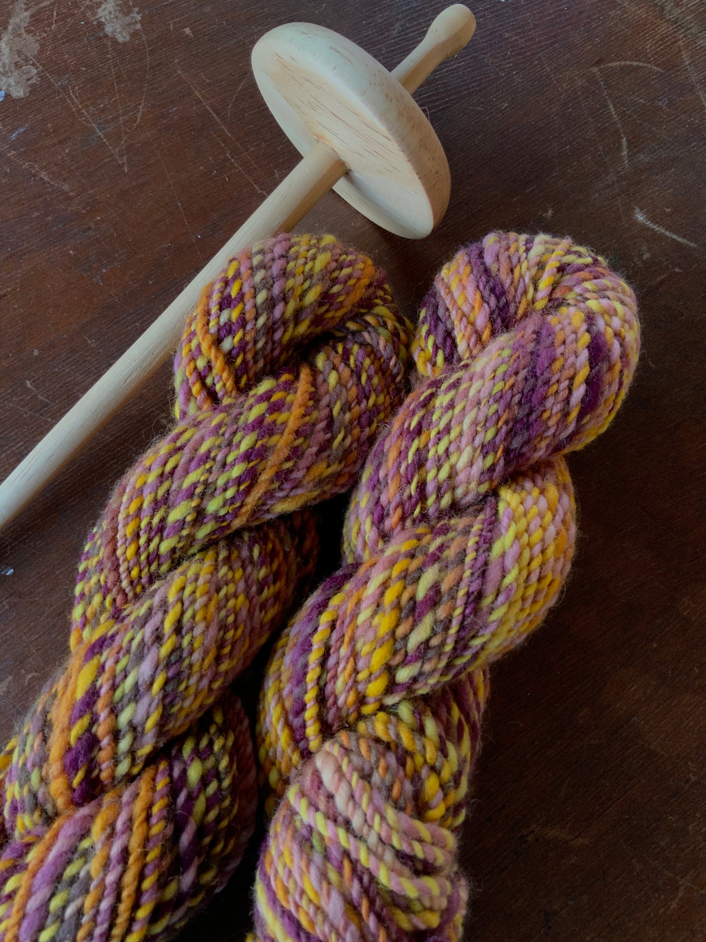 “Persimmon” on Merino (23 microns)