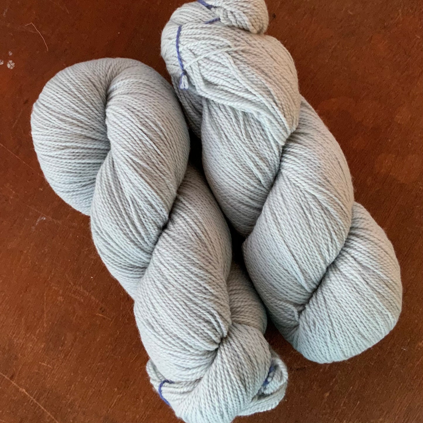 “Mountain Mist” on WGW Merino/Nylon 4ply/fingering