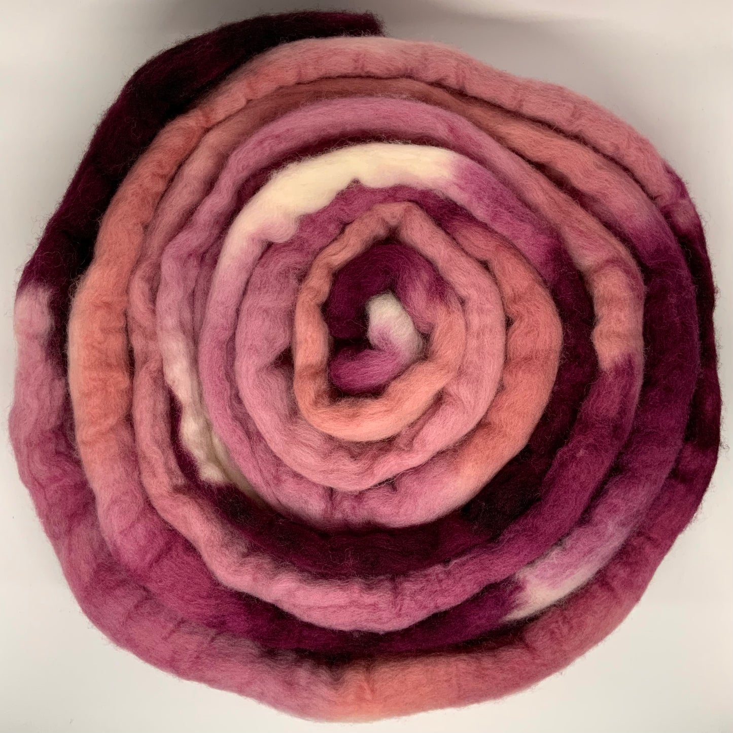 “Bush Blossom” on Merino (23 microns)